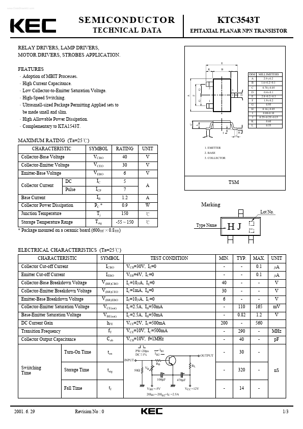 KTC3543T