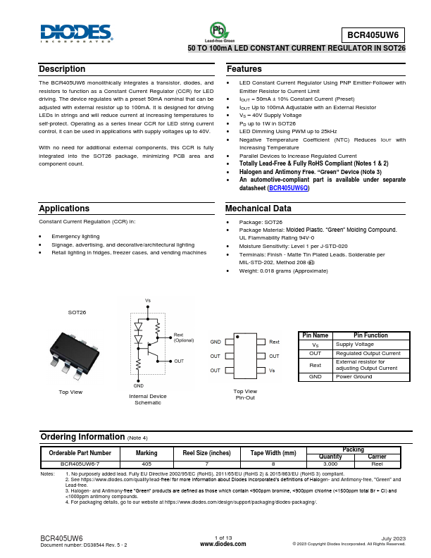 BCR405UW6