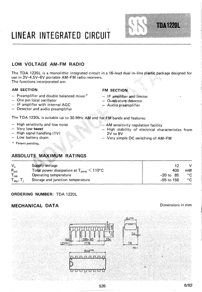 TDA1220L