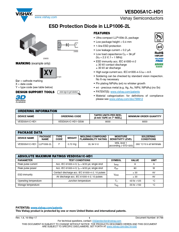 VESD05A1C-HD1