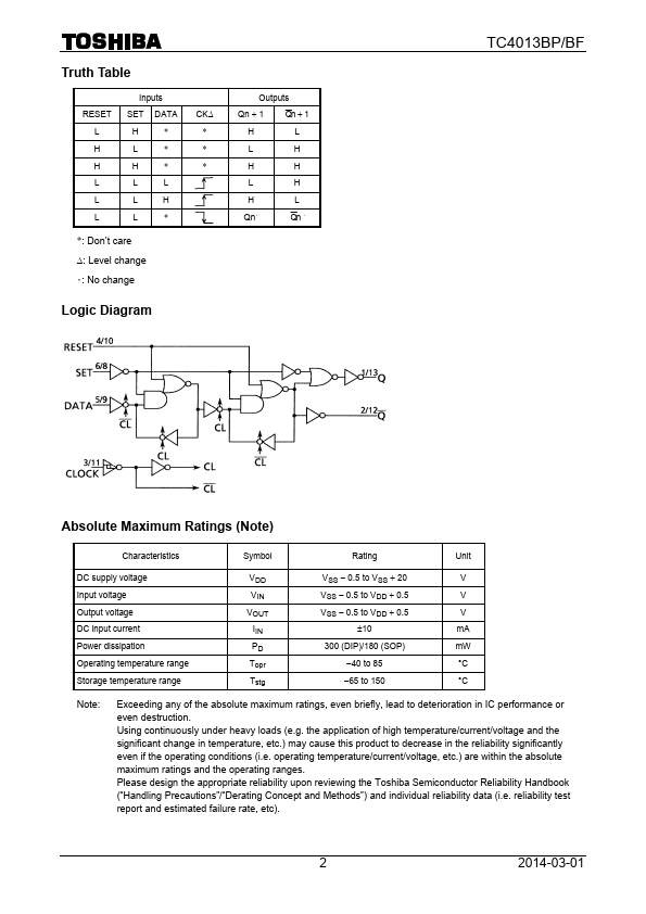 TC4013BF