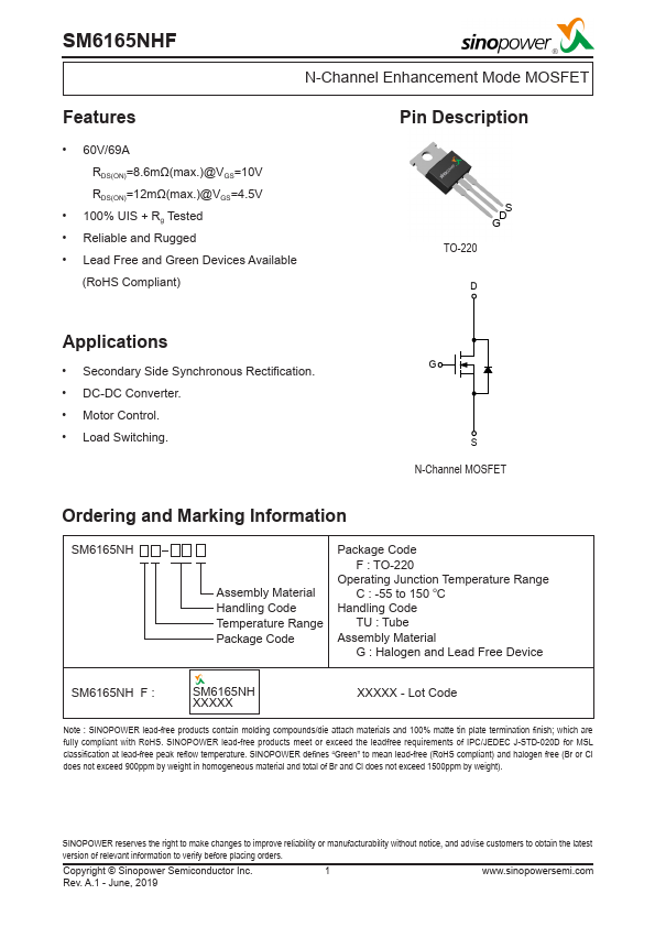 SM6165NHF