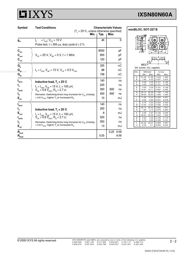 IXSN80N60A