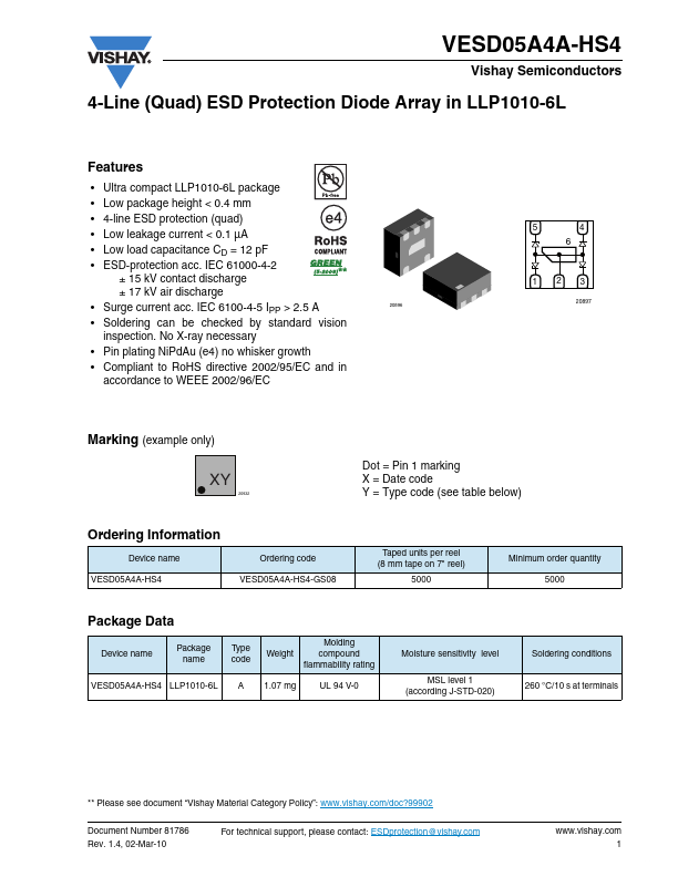 VESD05A4A-HS4