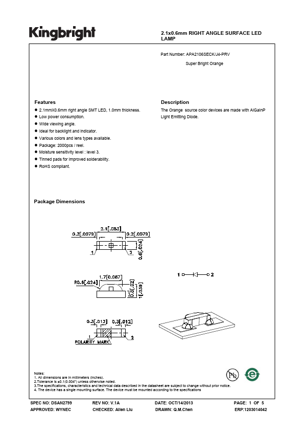 APA2106SECK-J4-PRV