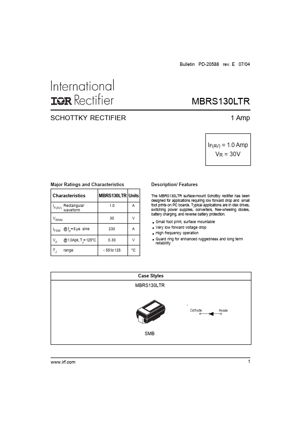 MBRS130LTR