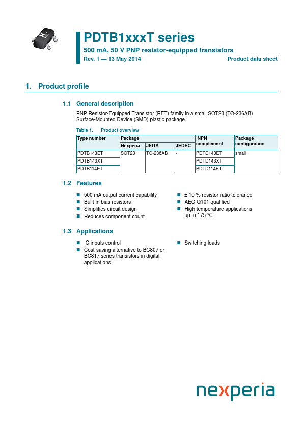 PDTB114ET