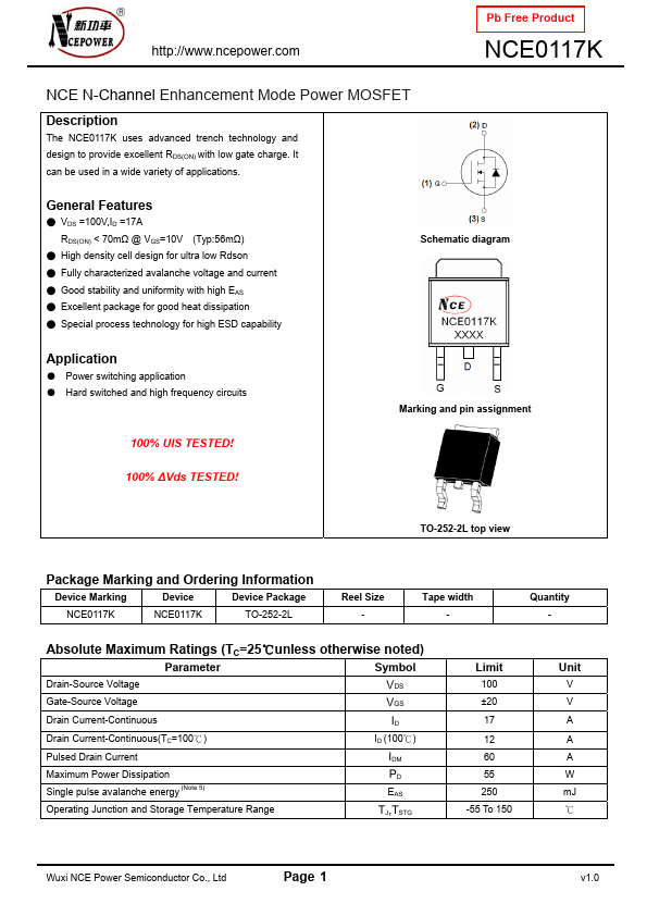 NCE0117K