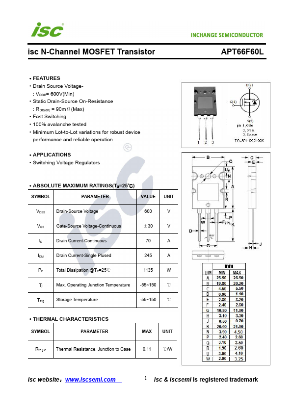 APT66F60L