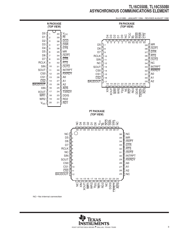 TL16C550B