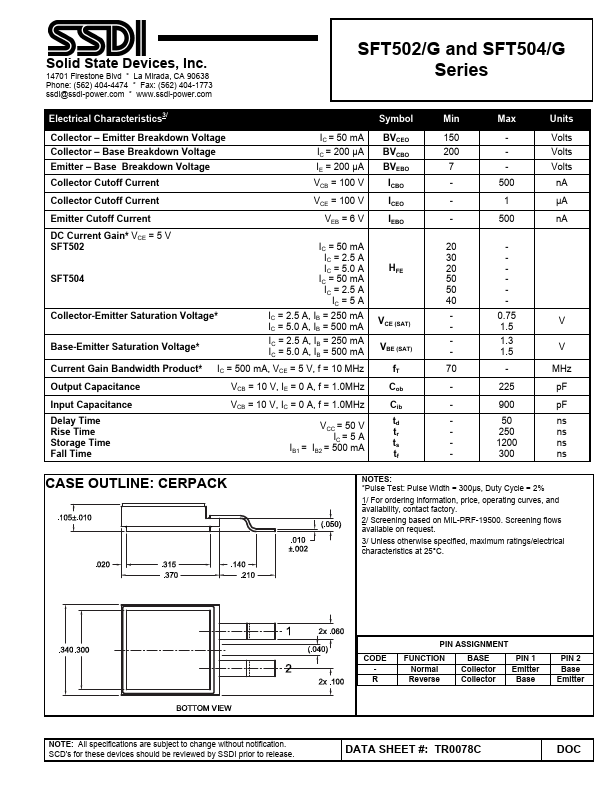 SFT504G