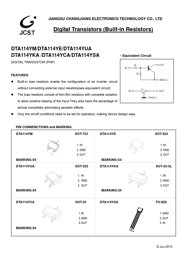 DTA114YE