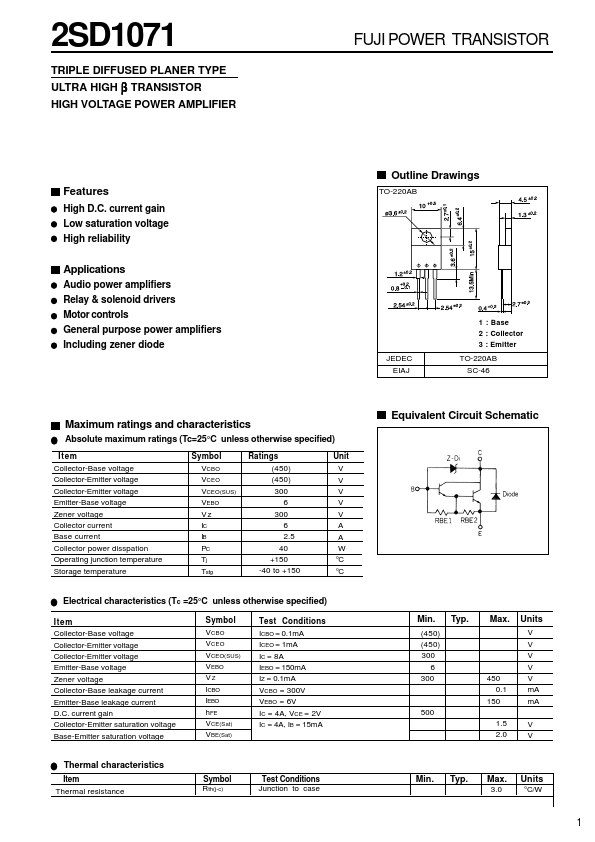 2SD1071