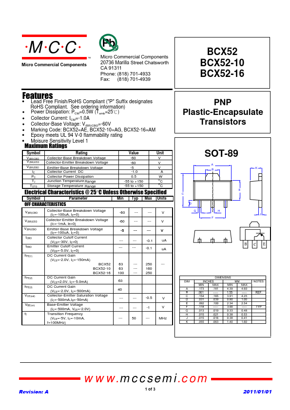 BCX52