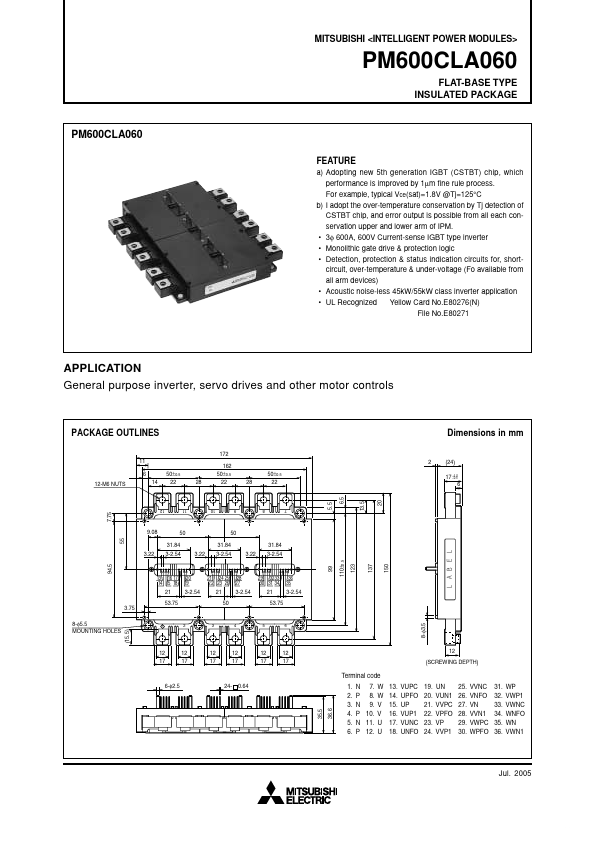 PM600CLA060