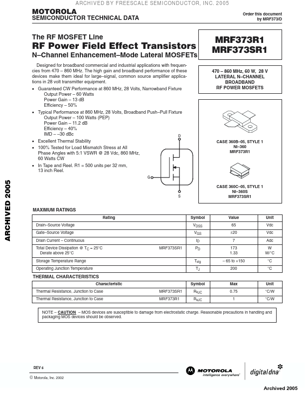 MRF373SR1