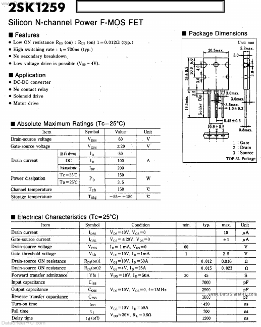 2SK1259