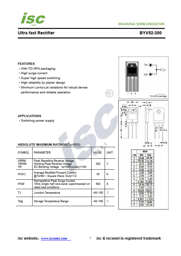 BYV52-200