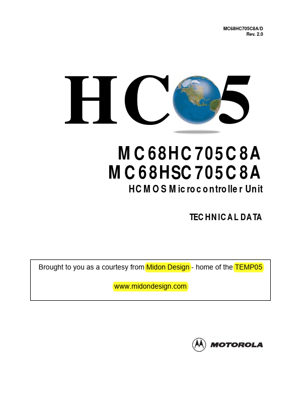 MC68HC705C8A