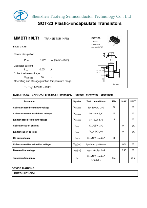 MMBTH10LT1