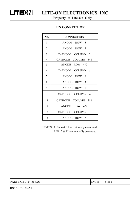 LTP1557AG