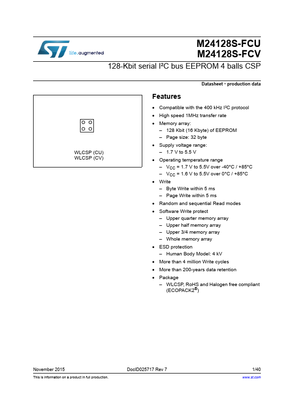 M24128S-FCV