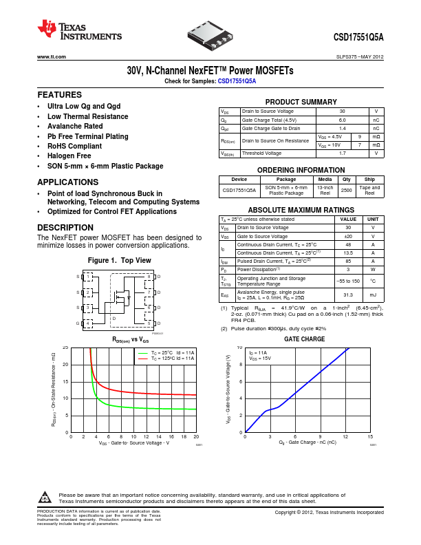 CSD17551Q5A