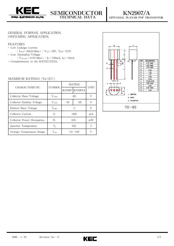 KN2907A