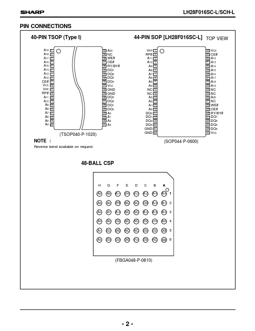 LH28F016SC-L