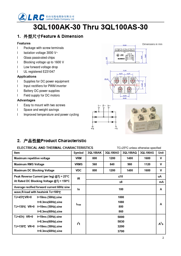 3QL100AQ-30