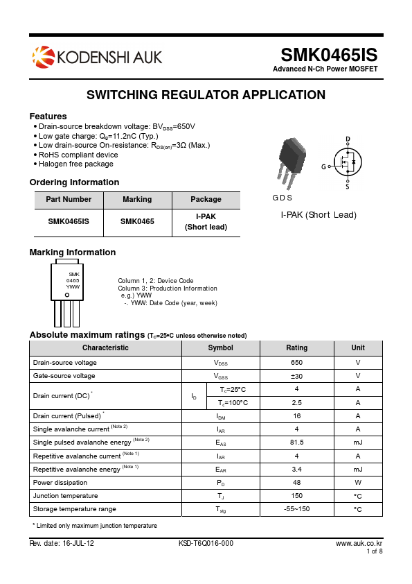 SMK0465IS