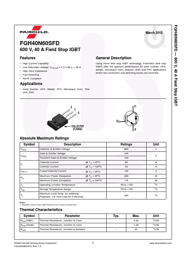 FGH40N60SFD