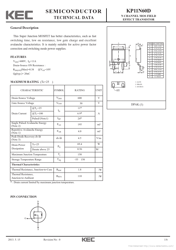 KP11N60D