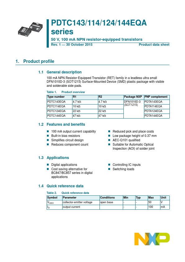 PDTC143EQA