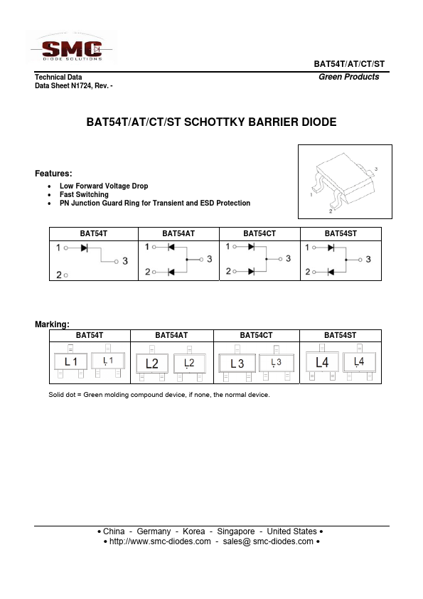 BAT54T