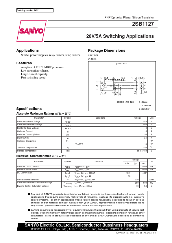 2SB1127