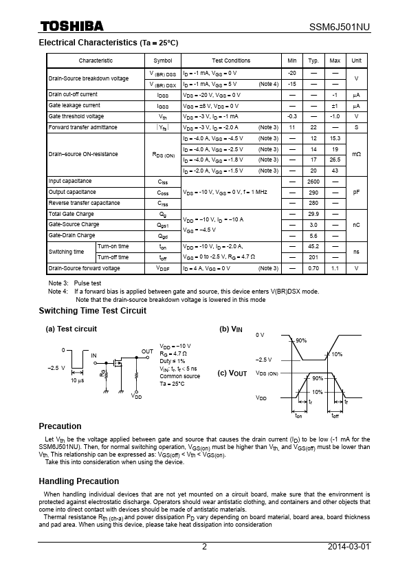 SSM6J501NU