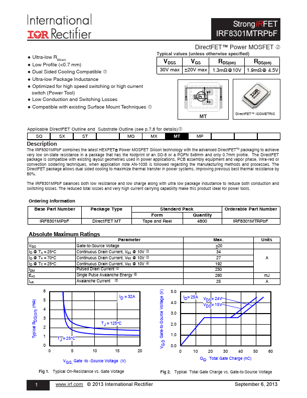 IRF8301MTRPBF