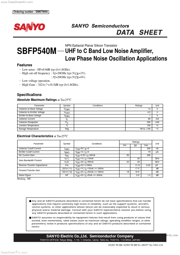 SBFP540M