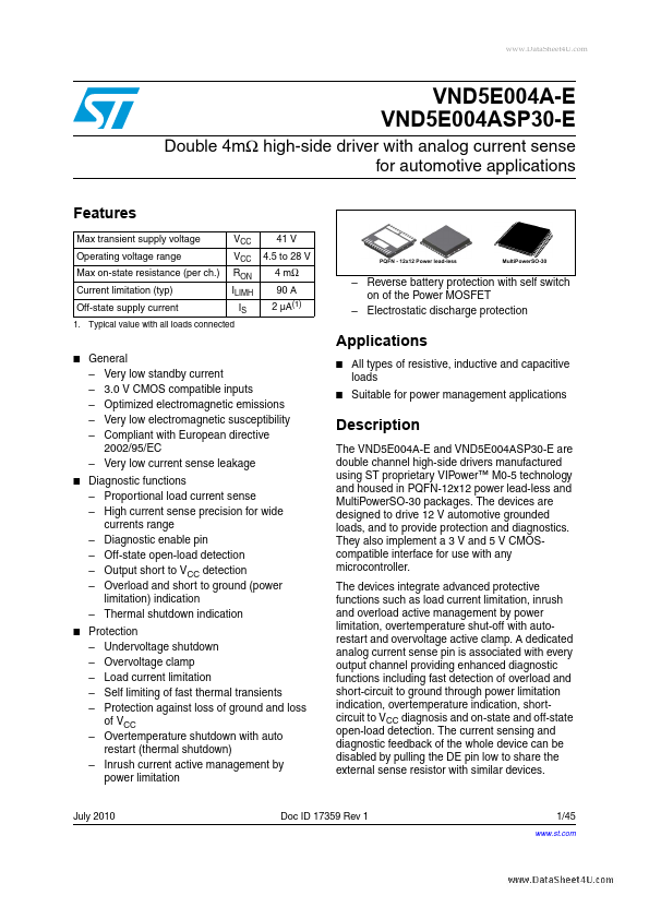 VND5E004ASP30-E