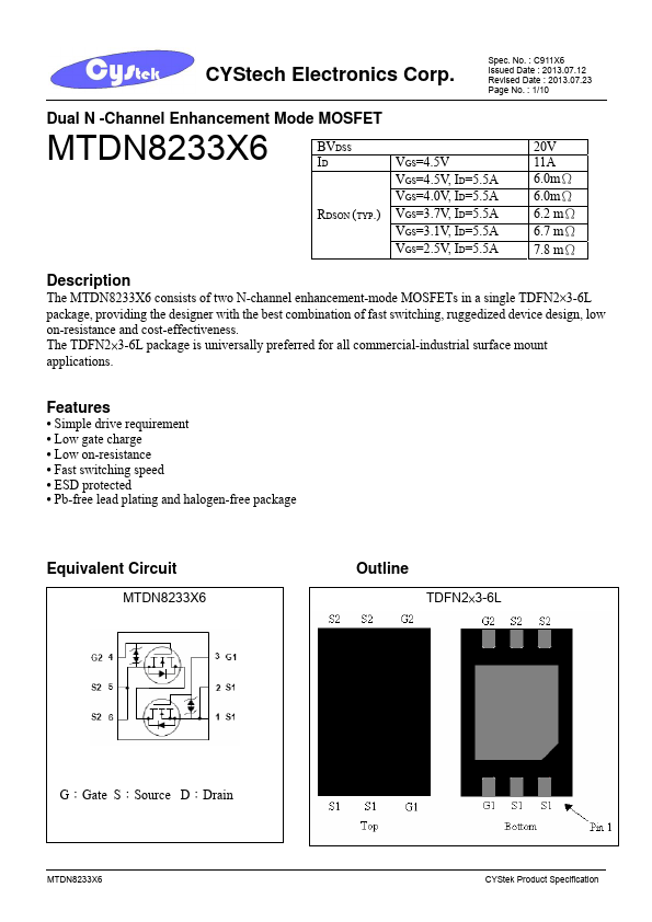 MTDN8233X6