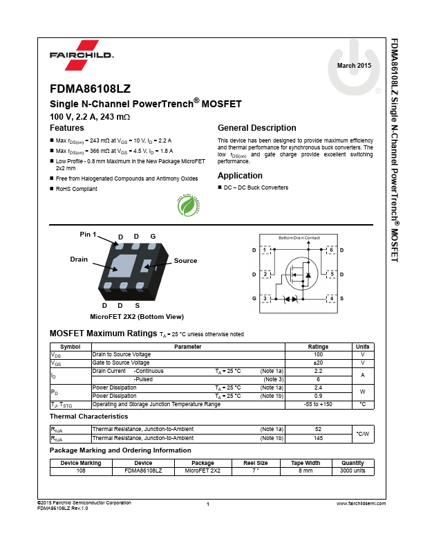 FDMA86108LZ