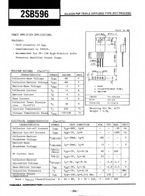 2SB596