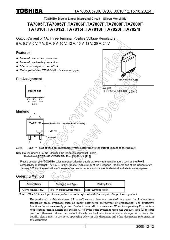 TA7820F