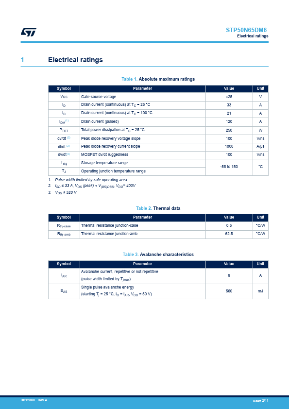 50N65DM6