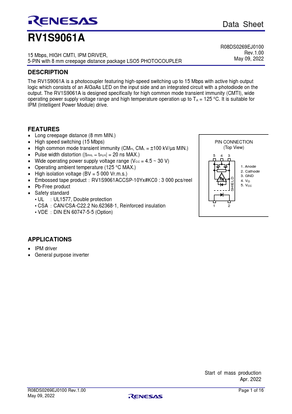 RV1S9061A