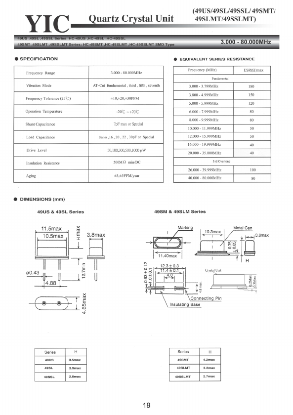 HC-49SSL