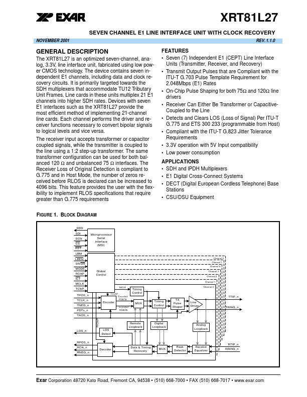 XRT81L27