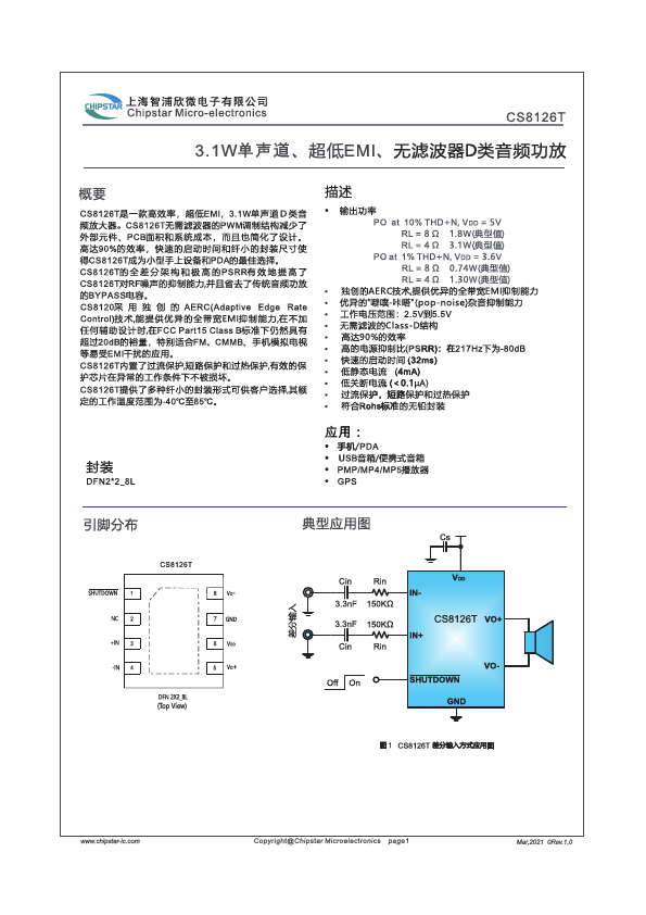 CS8126T