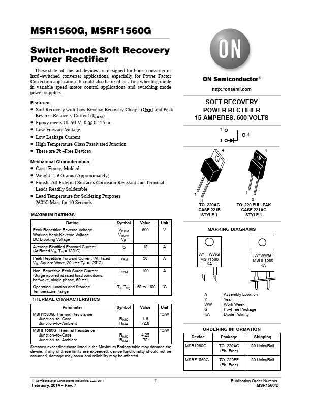 MSR1560G